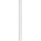 Ekena Millwork Two Equal Raised Panel PVC Pilaster w/Decorative Capital & Base, 9"W x 90"H x 2"P PILP09X090DRP02-2 - alternate 4